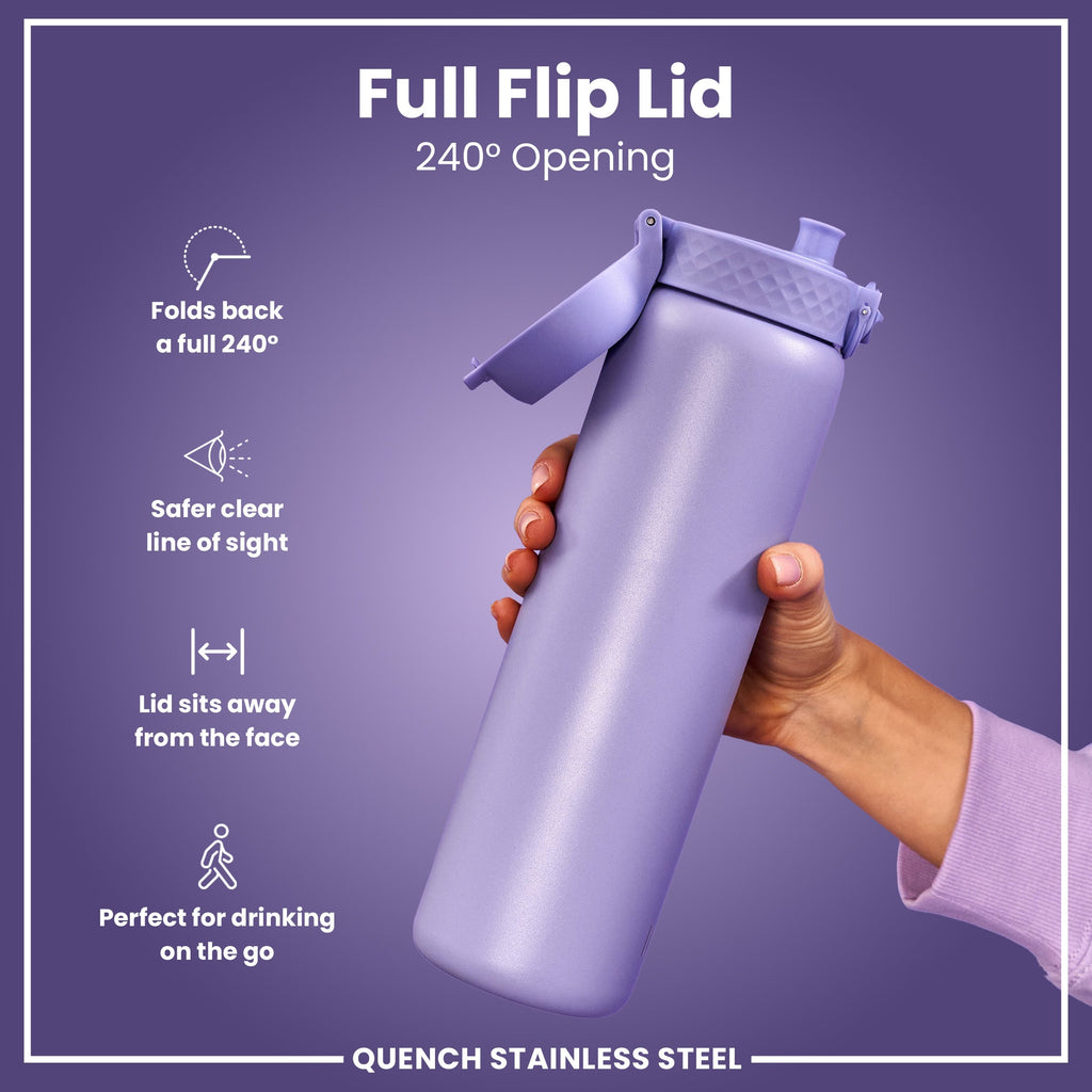 Leak Proof 1 Litre Water Bottle, Stainless Steel
