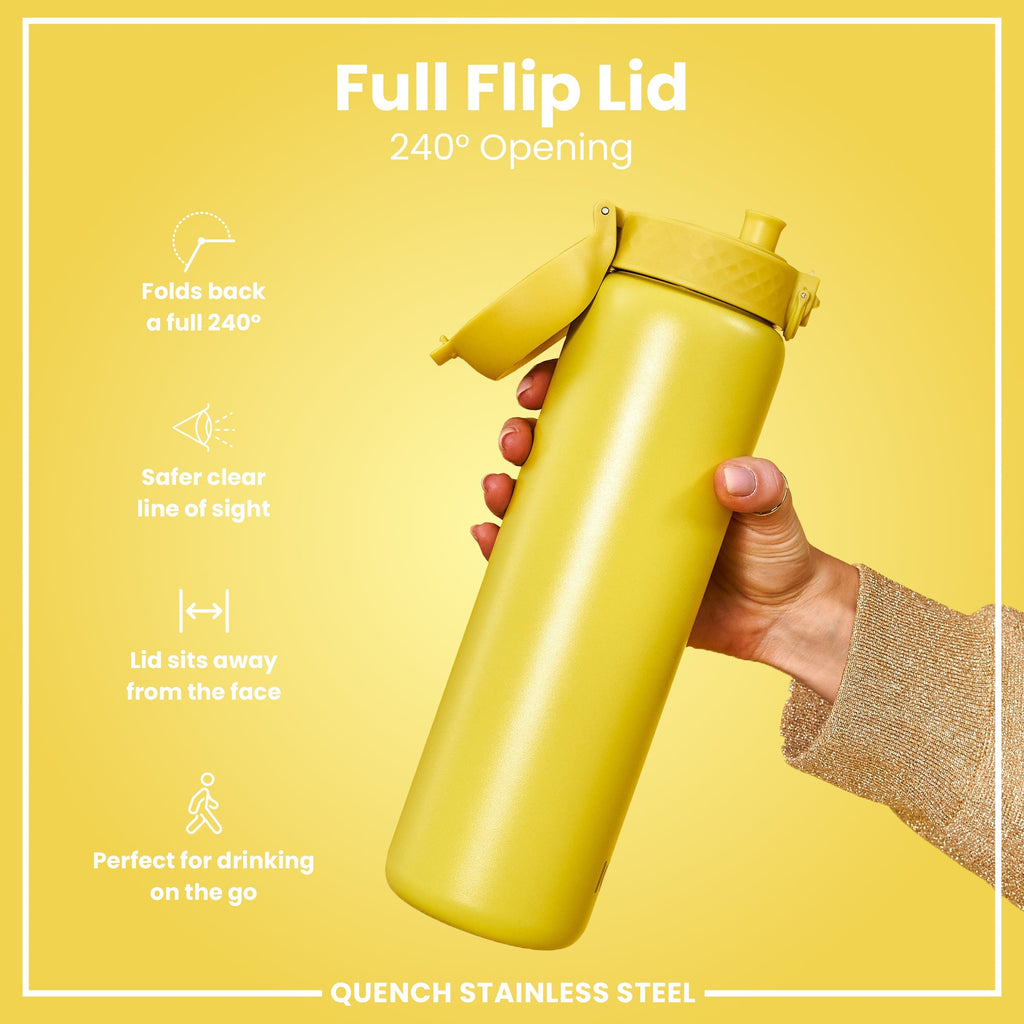 Leak Proof 1 Litre Water Bottle, Stainless Steel