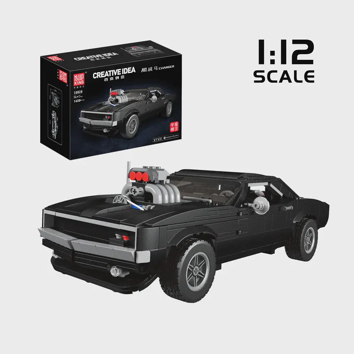 Mould King Dodge Charger Muscle Car 10028