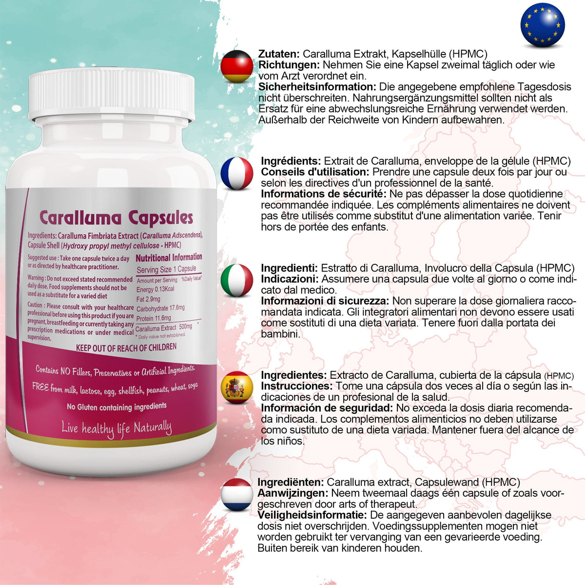 Ayushya Caralluma Fimbriata Capsules (Famine