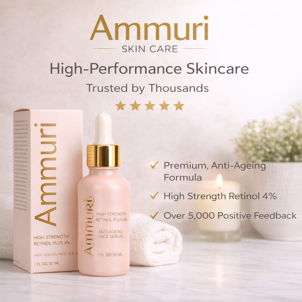 High Strength Retinol 4% Serum for Wrinkles