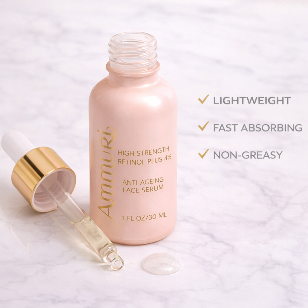High Strength Retinol 4% Serum for Wrinkles