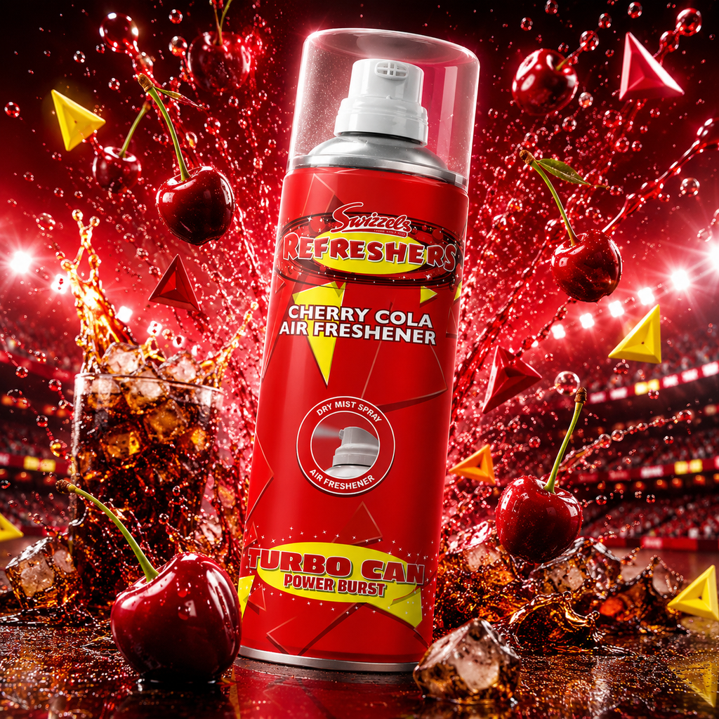 Vaporisateur de bonbons Turbo Swizzels - Cola Cerise