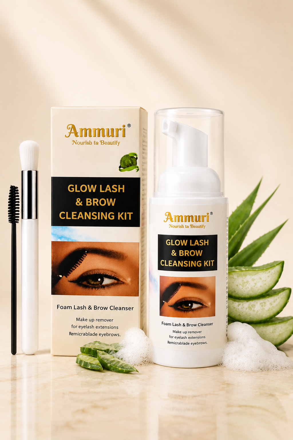 Eyelash Extension Shampoo & Lash Brow Cleansing