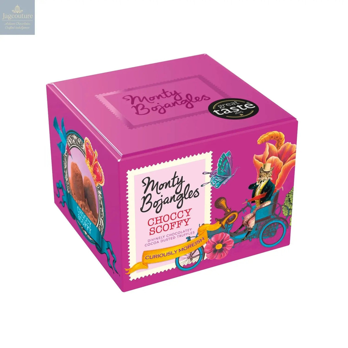 Choccy Scoffy, coffret cadeau de truffes cacaotées saveur chocolat