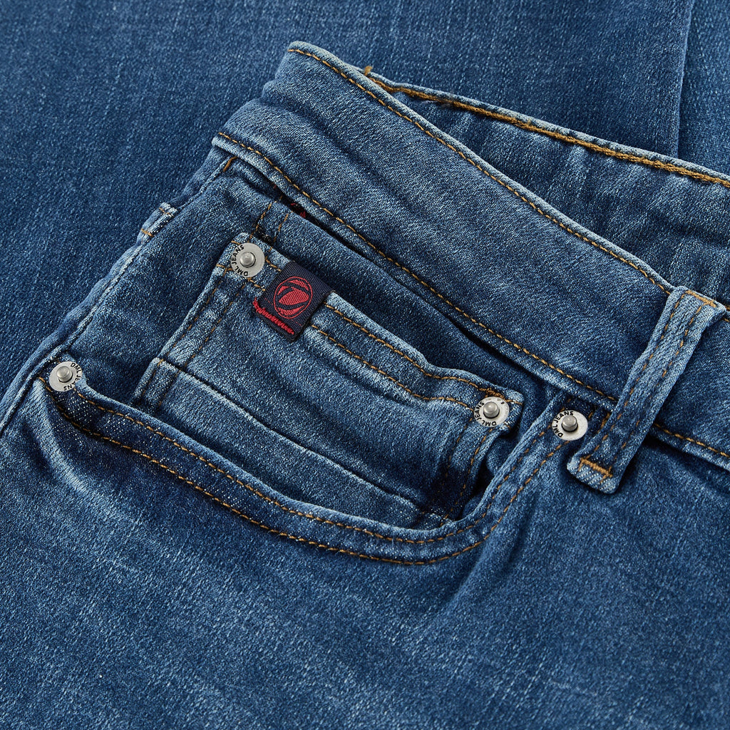 Dakota Slim Fit Jeans In Mid Blue