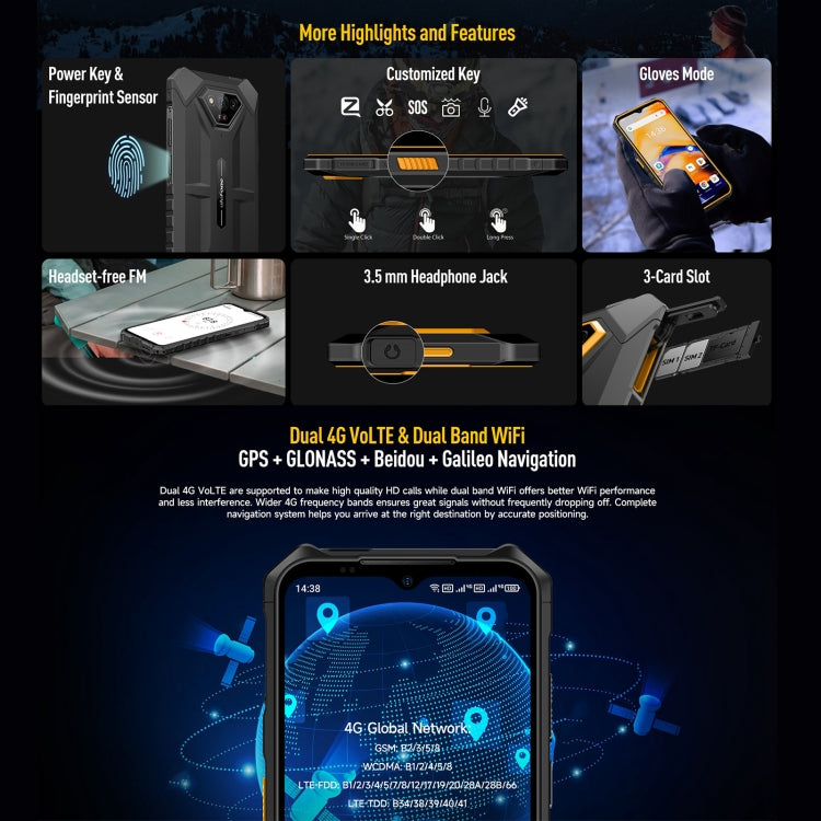 Ulefone Armor X13, IP68/IP69K Rugged Phone