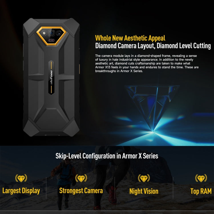 Ulefone Armor X13, IP68/IP69K Rugged Phone