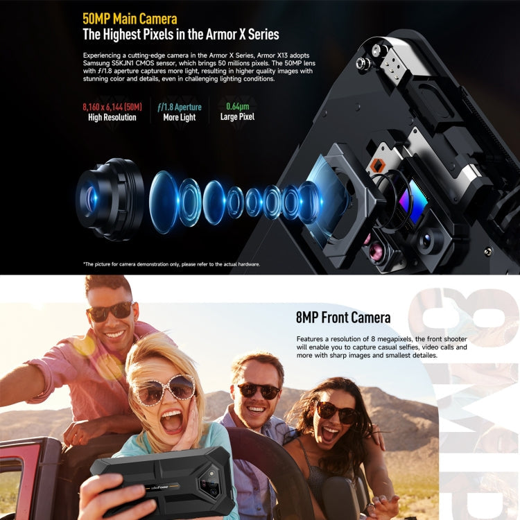 Ulefone Armor X13, IP68/IP69K Rugged Phone