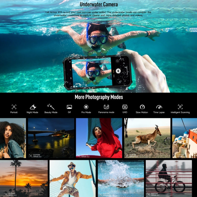 Ulefone Armor X13, IP68/IP69K Rugged Phone