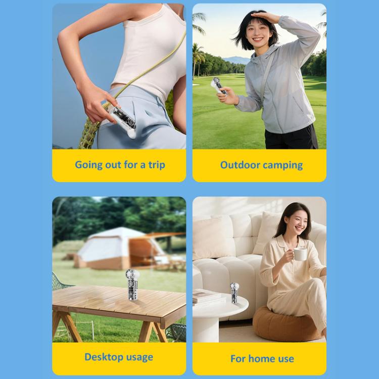 Concentrated Wind Turbine Handheld Fan