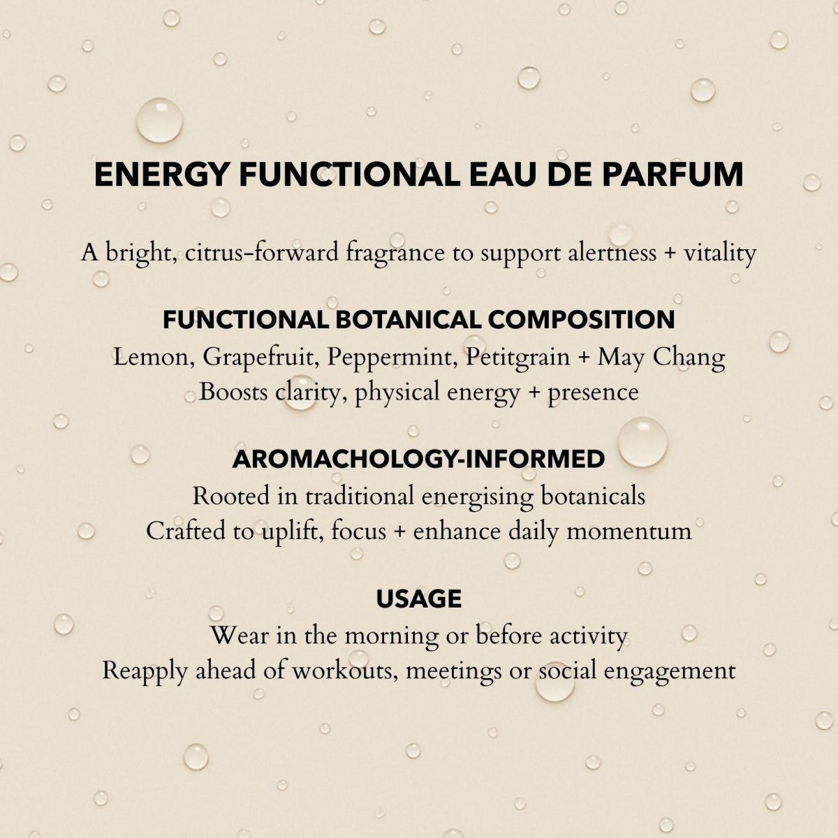 Eau de Parfum Energy | Voyage 10ml