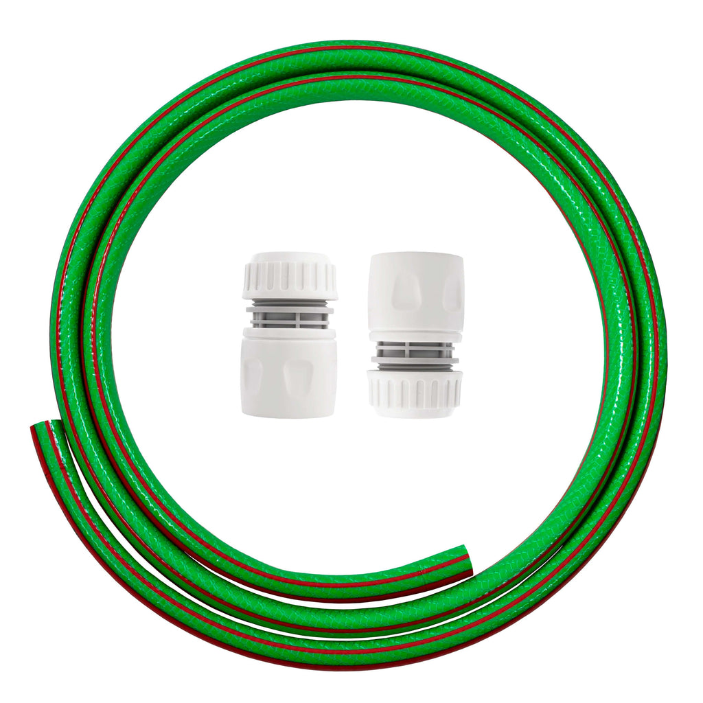 Premium Garden Hose Connection Set, Green