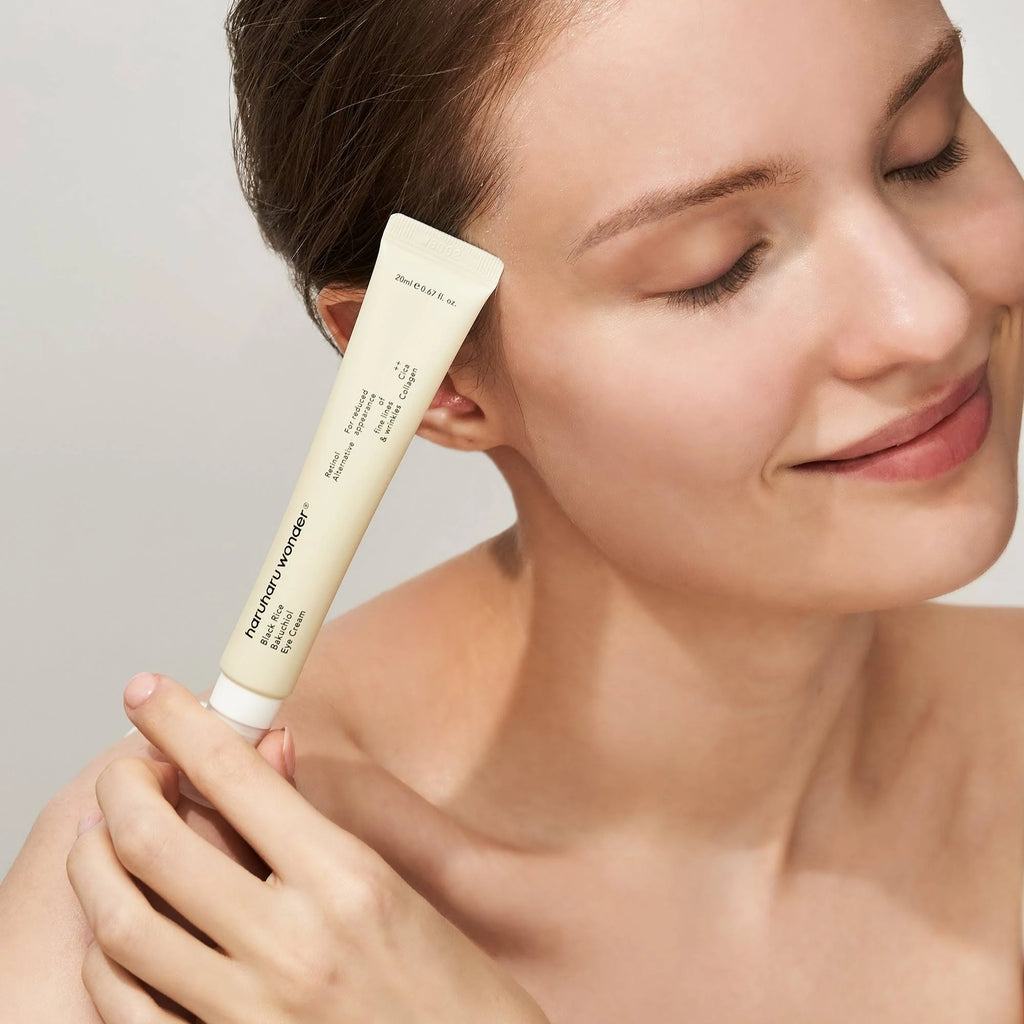 Crème Contour des Yeux au Bakuchiol et au Riz Noir