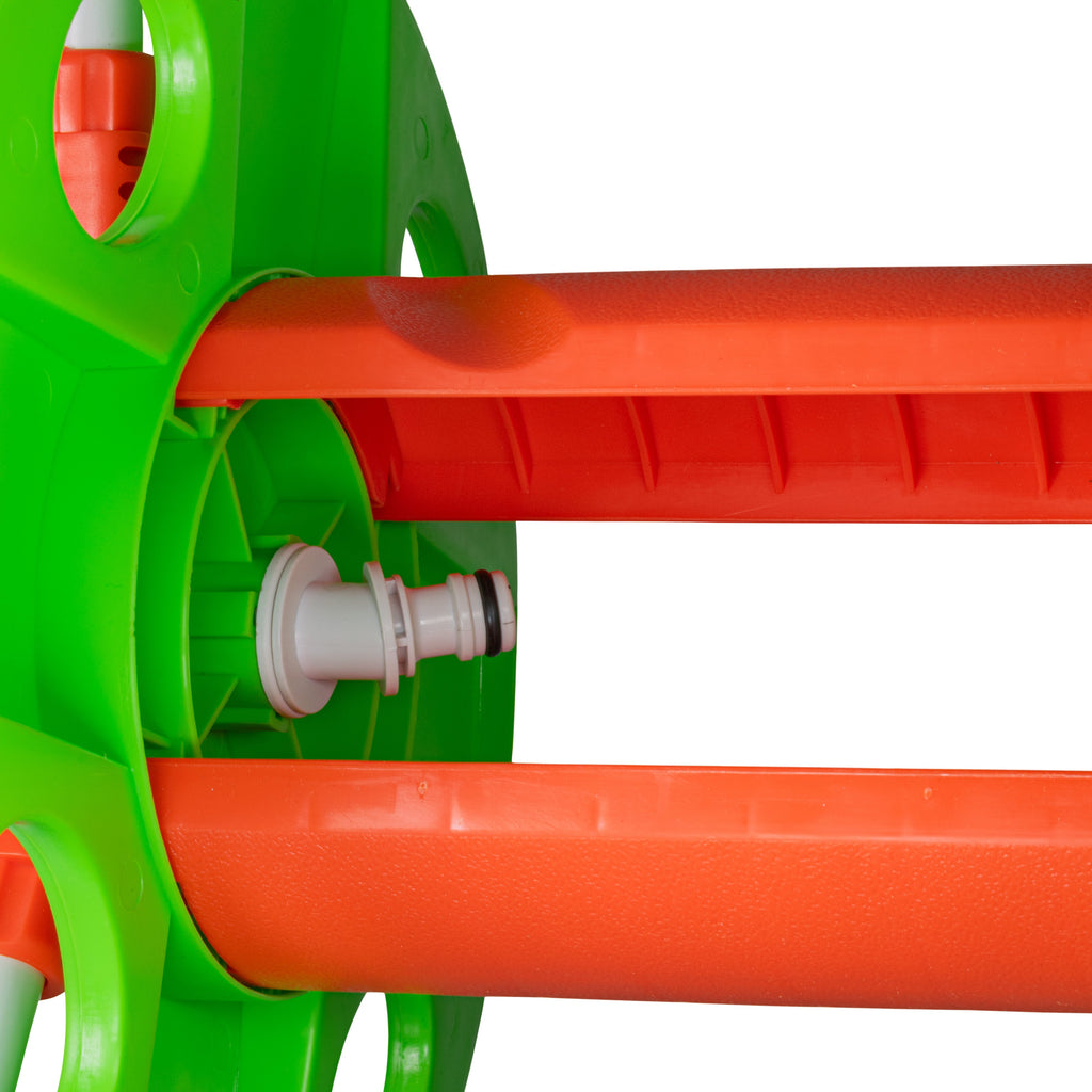 Hose Reel for 20m 1/2" Garden Hose Green
