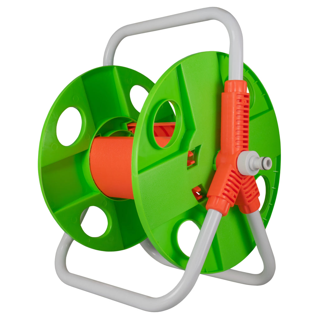 Hose Reel for 20m 1/2" Garden Hose Green