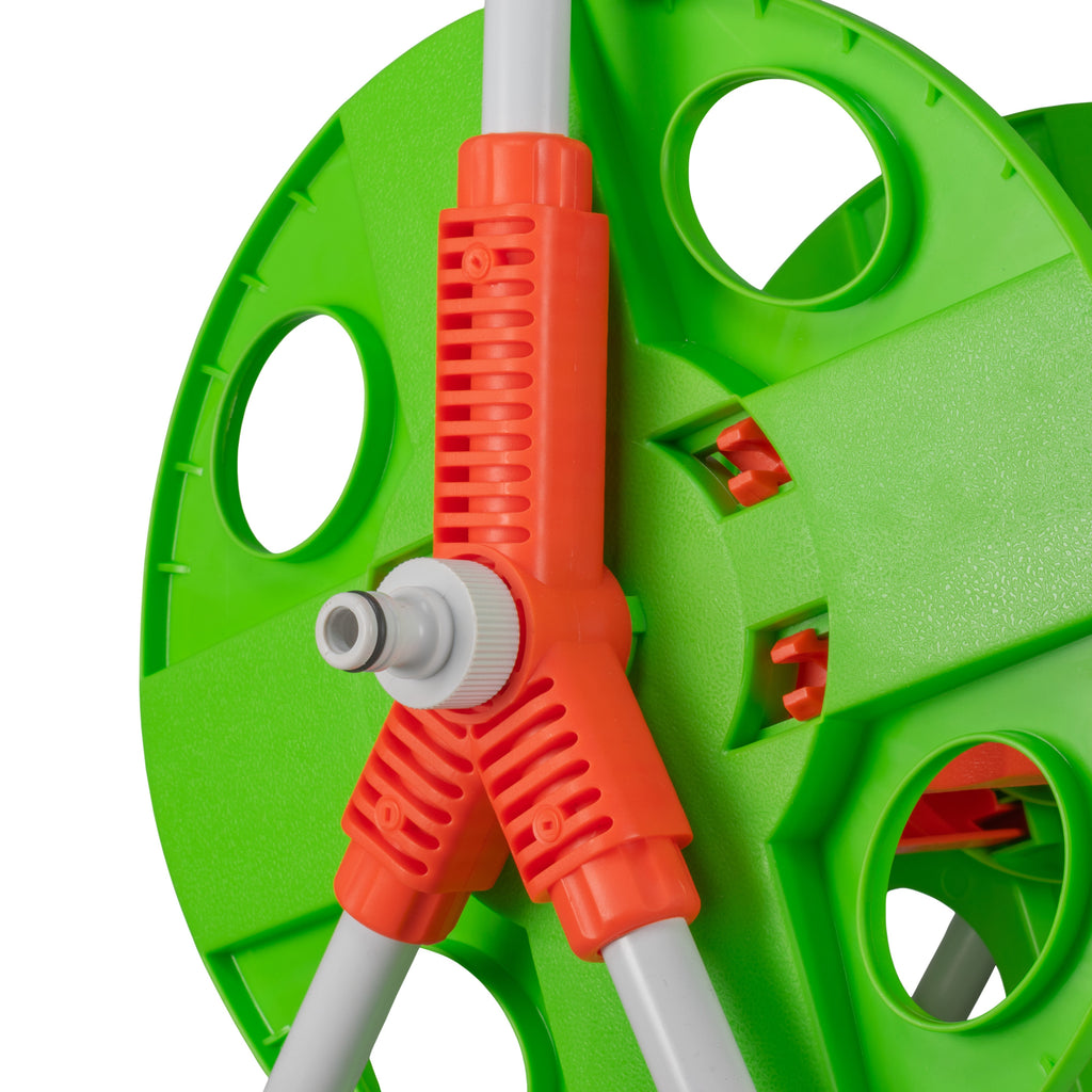Hose Reel for 20m 1/2" Garden Hose Green