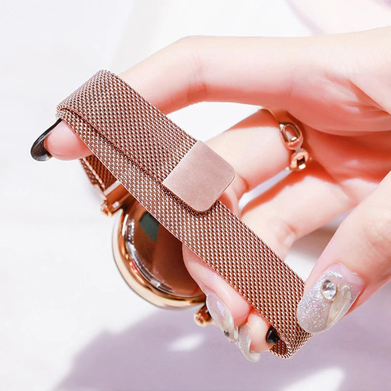 Reloj Mujer Luxury Starry Sky Women Watches Magnetic