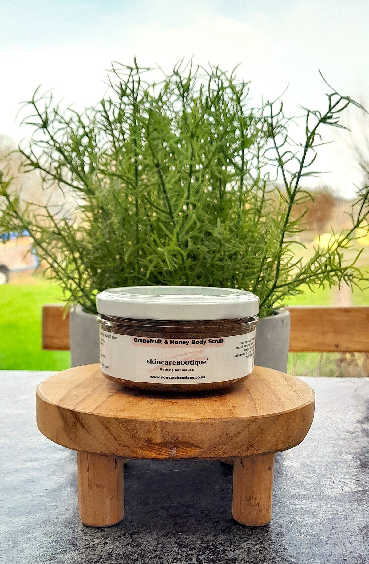 Gommage corporel naturel