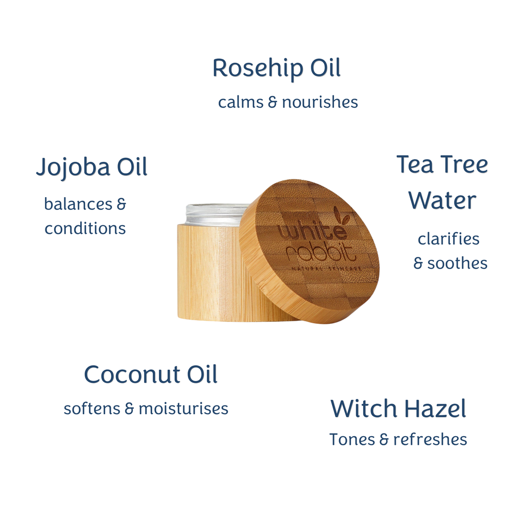 Coconut & Rosehip Calming Cream | Gentle Face