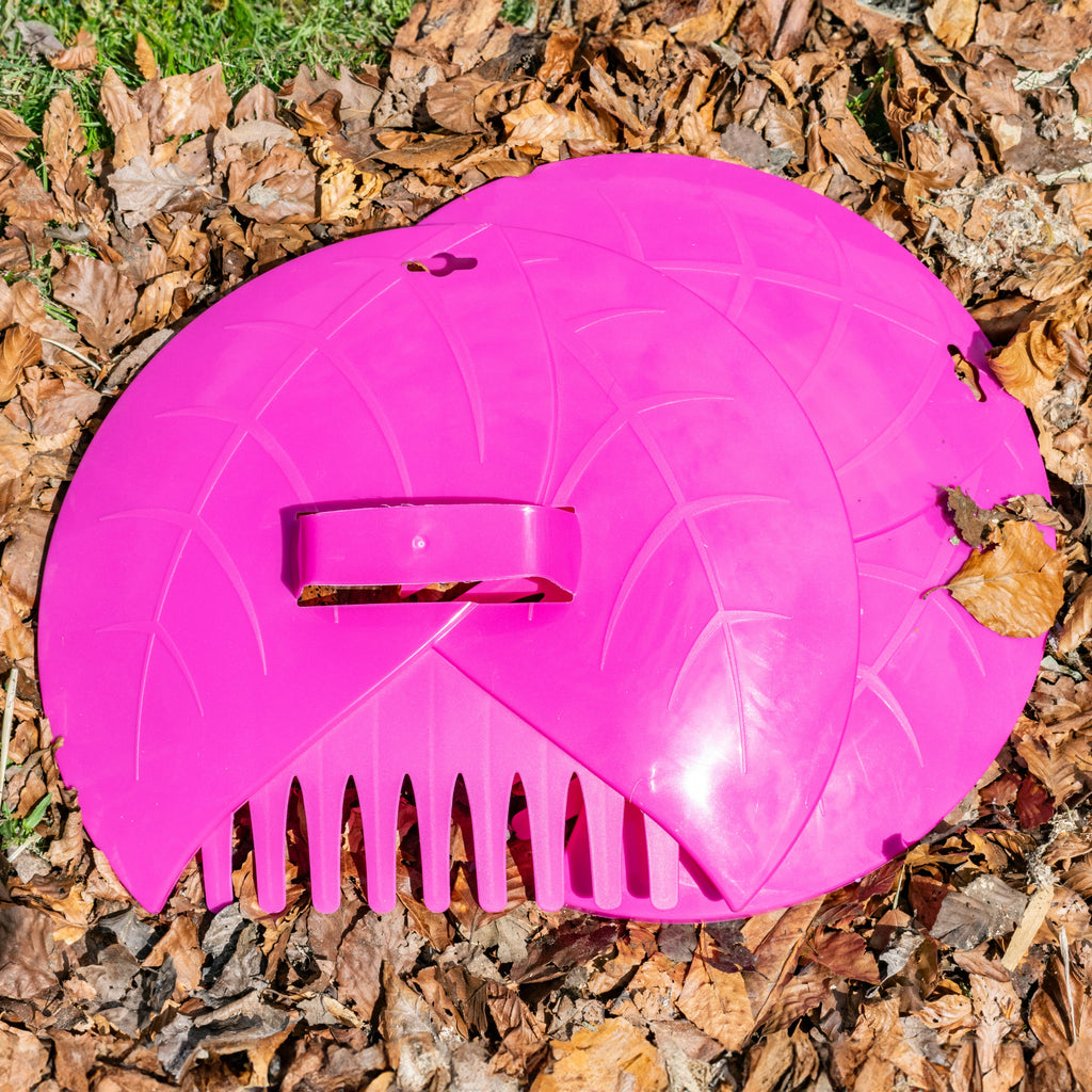 Leaf Grab Garden Cleaning Scoops, Pink