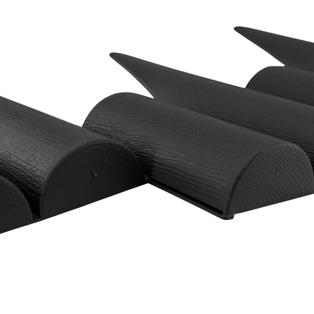 Lawn Edging, Plastic Palisade Wood Effect, 2.5m Box
