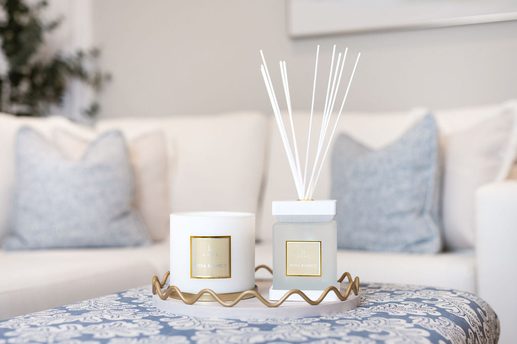 Rosa Blanco - 3 Wick Luxury Candle 1kg