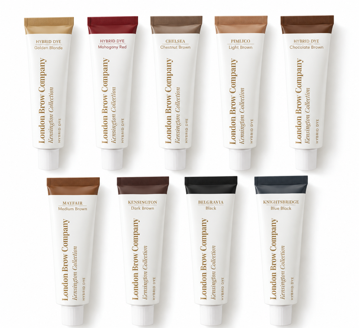 Teinture hybride London Brow (15 ml) - 9 nuances