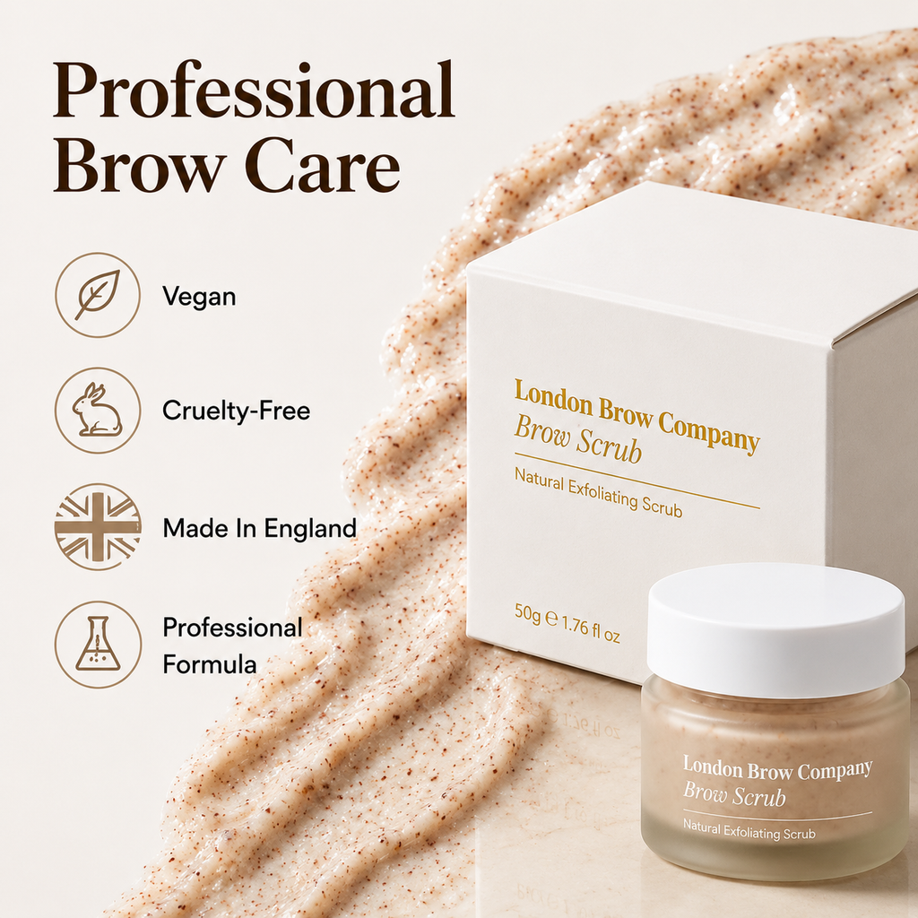 Exfoliating Brow Scrub - Natural Pre