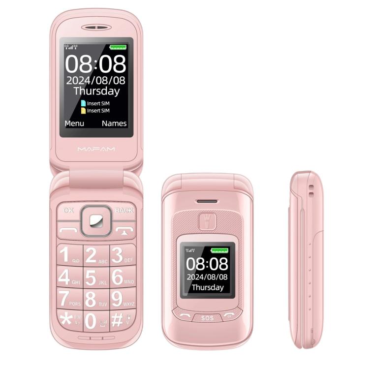 Mafam F899 Flip Phone, 2.4 inch, 32MB+32MB, Support FM