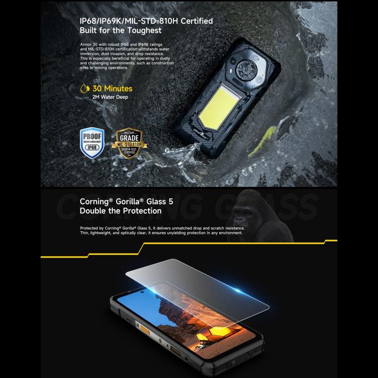 Ulefone Armor 30, 12GB+512GB, Night Vision
