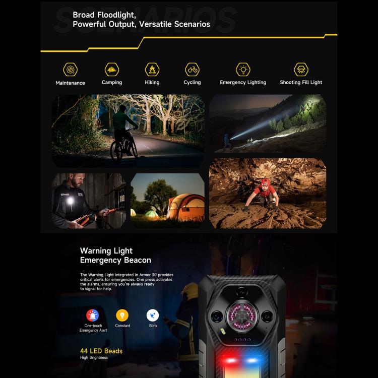 Ulefone Armor 30, 12GB+512GB, Night Vision