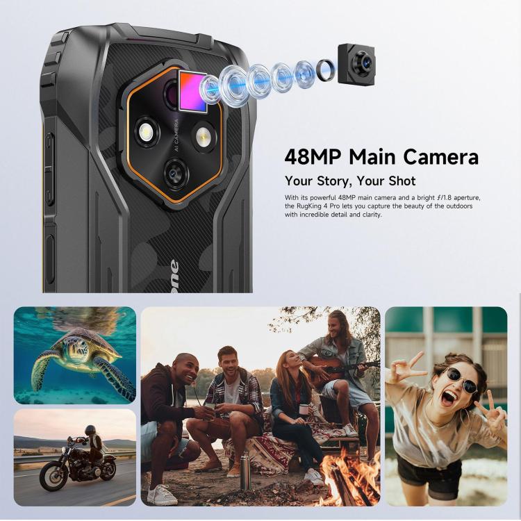 Ulefone RugKing 4 Pro, 8GB+128GB