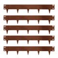 Bordure de jardin en métal pour pelouse