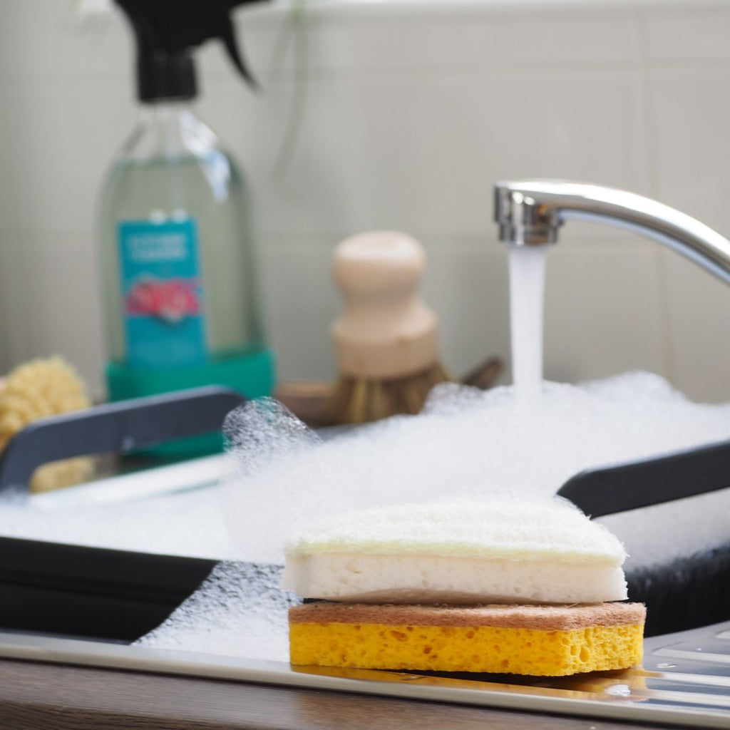Compostable Eco - Scourers & Sponge Bundle