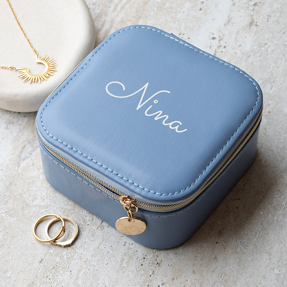 Personalised Travel Jewellery Case