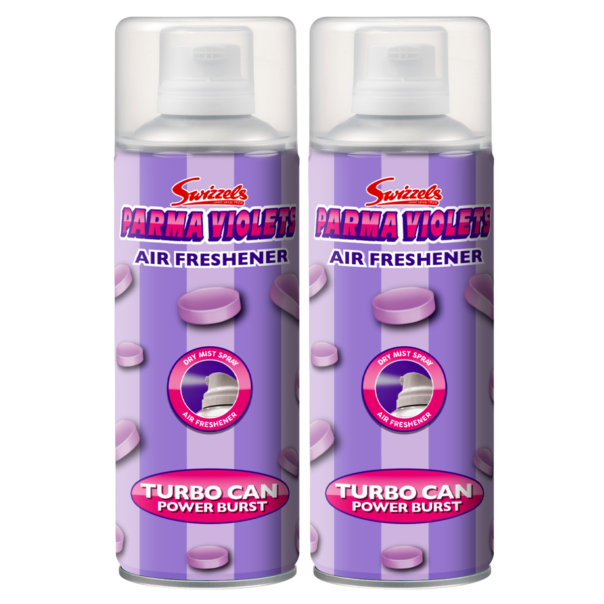 Swizzels Turbo Can Spray - Parma Violets