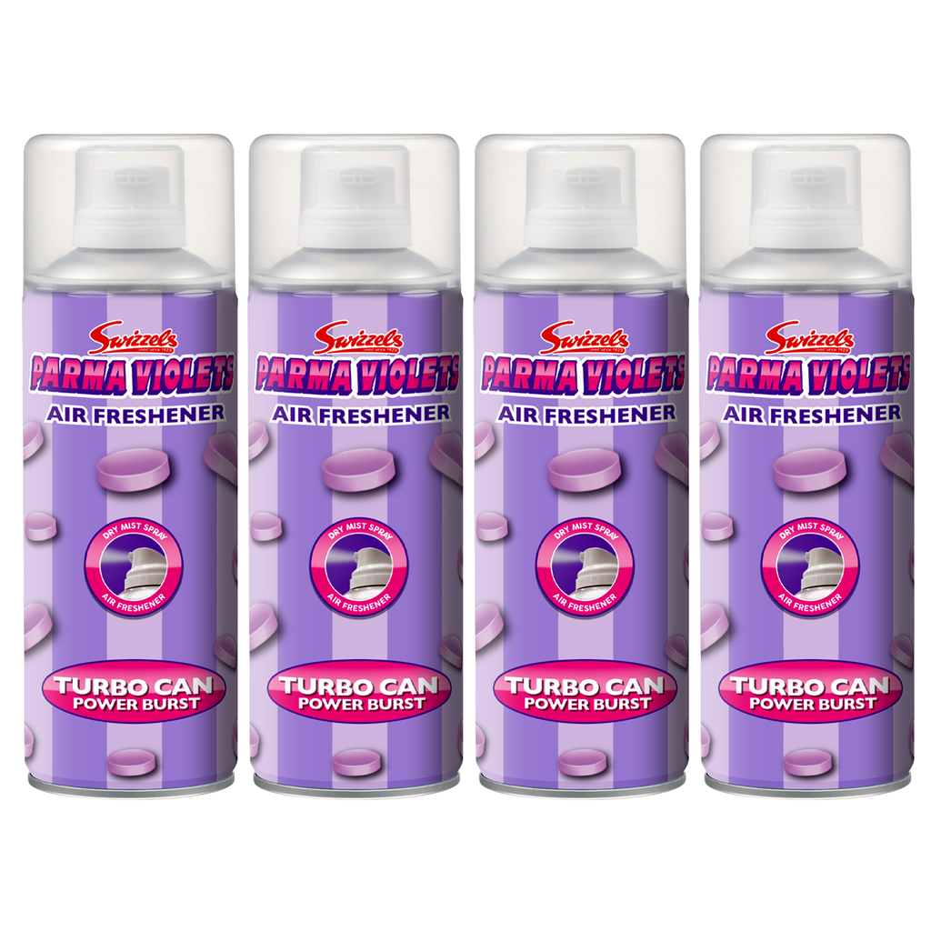 Swizzels Turbo Can Spray - Parma Violets