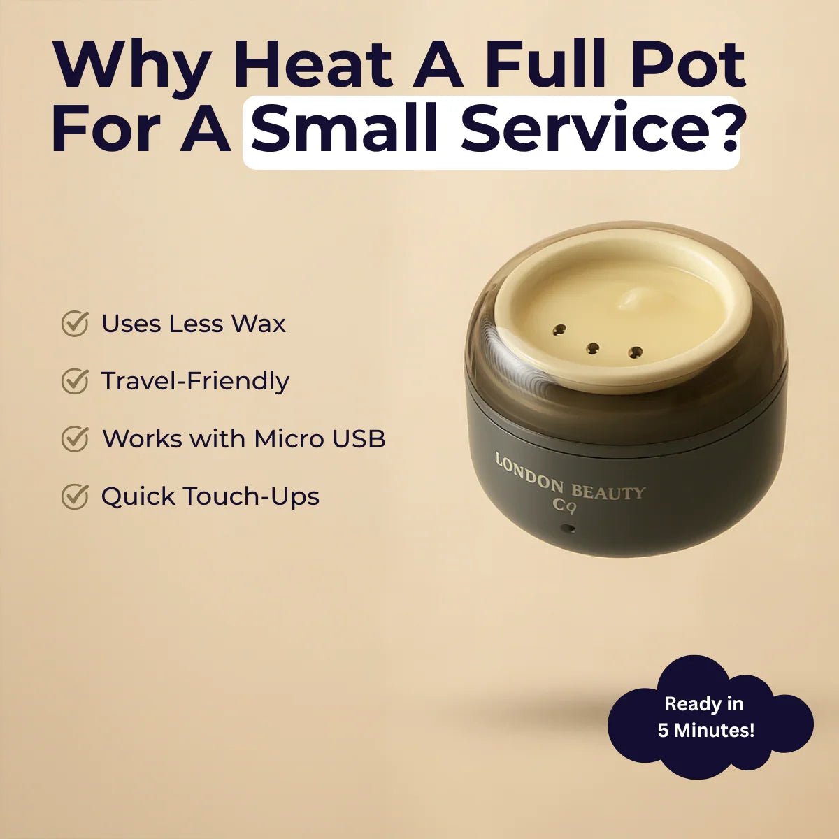 Mini Professional Wax Heater
