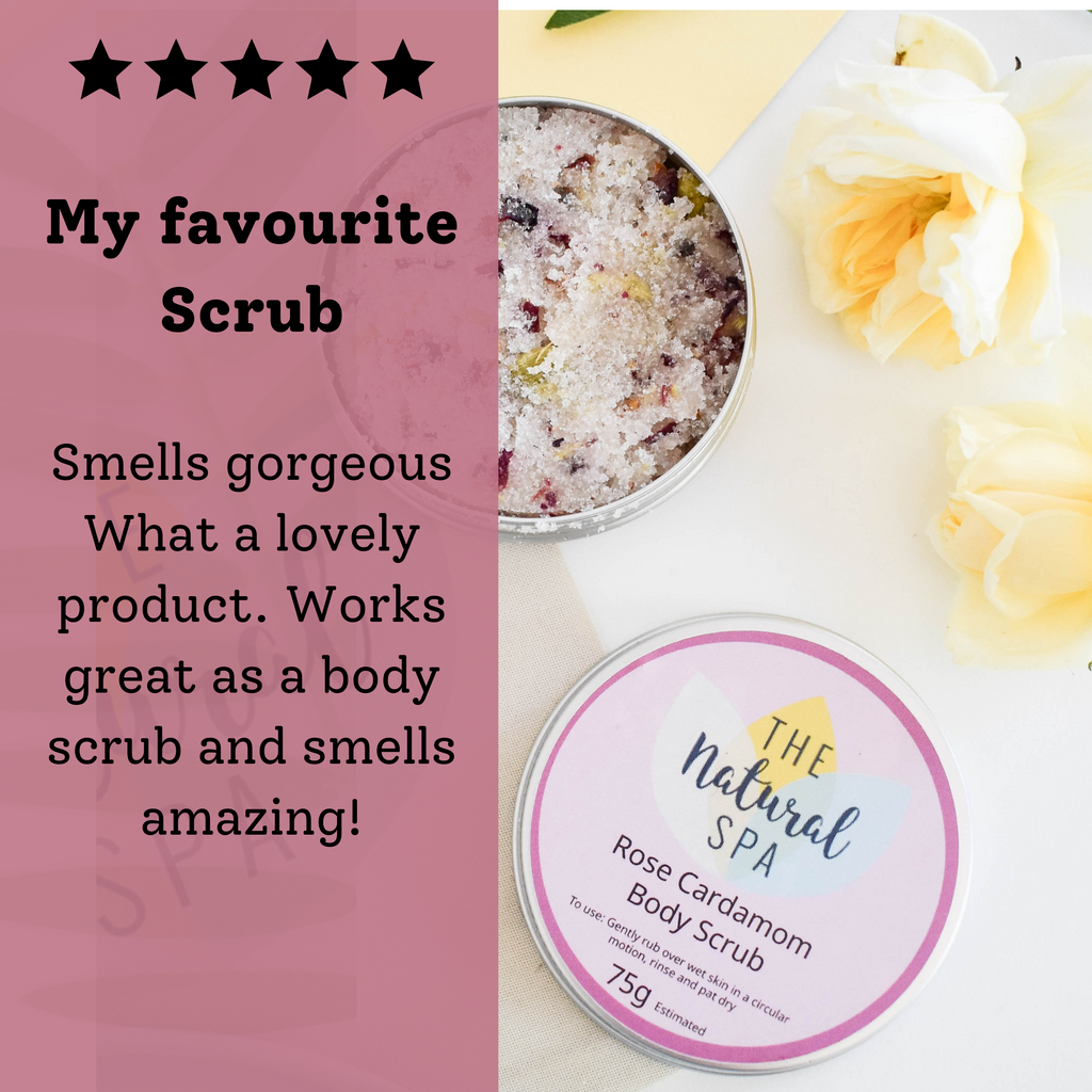 Rose & Cardamom Body Scrub 200g