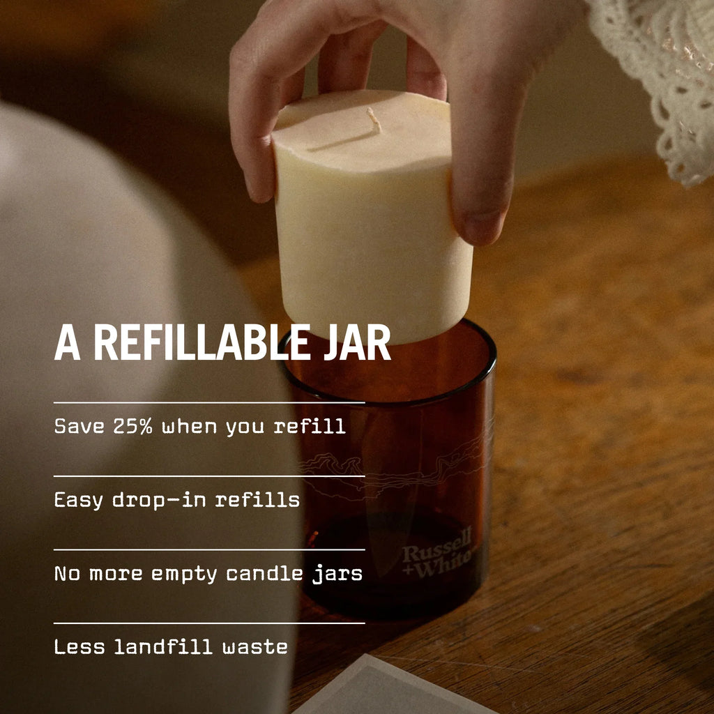 Oud Fortune 250g Scented Soy Candle Refill