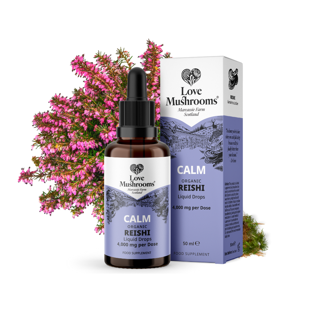 Reishi Liquid Drops (50ml) - 4000mg per Dose