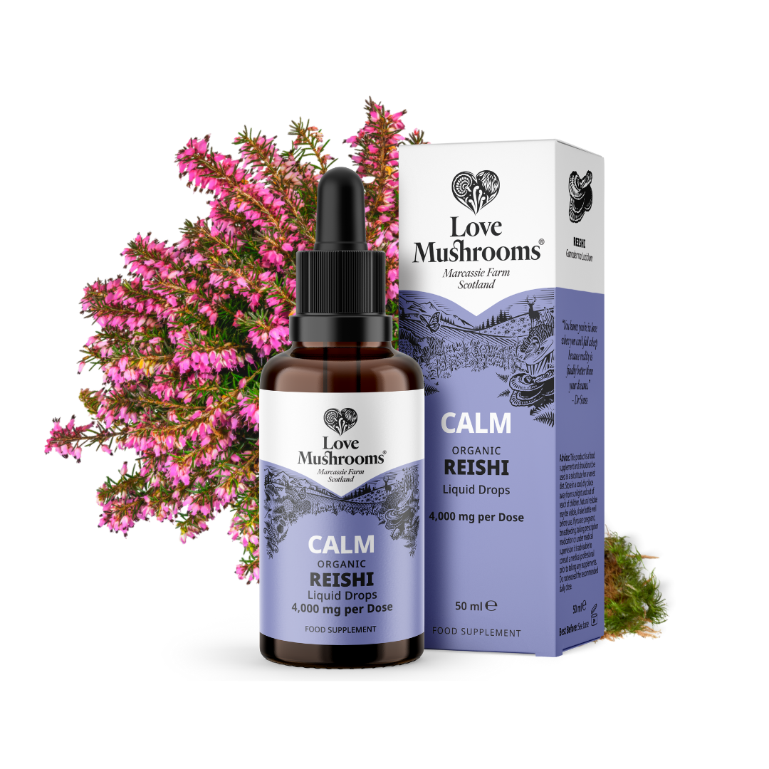 Reishi Liquid Drops (50ml) - 4000mg per Dose