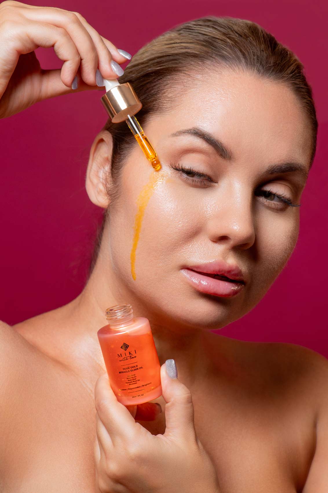Refill 24K Rose Gold Miracle Elixir Oil, Retinol