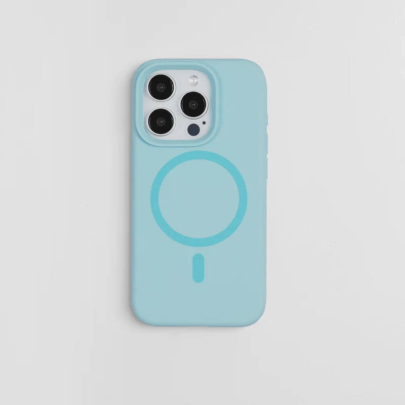 Magnetic Solid Color Liquid Silicone for MagSafe