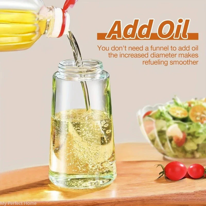 2in1 500ml Plastic Kitchen Oil Sprayer Spray Oil