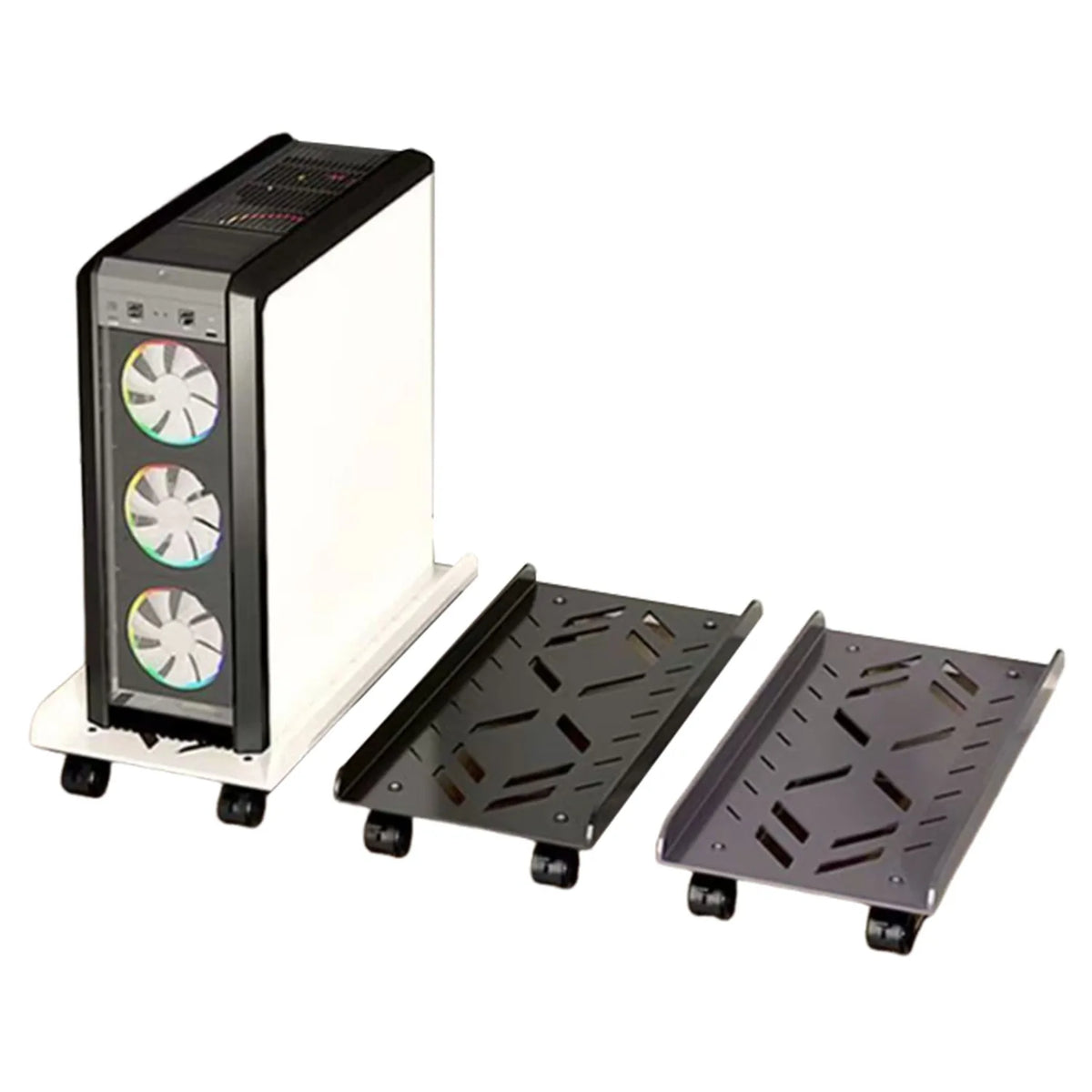 Adjustable CPU Stand Universal Under Desk Bracket
