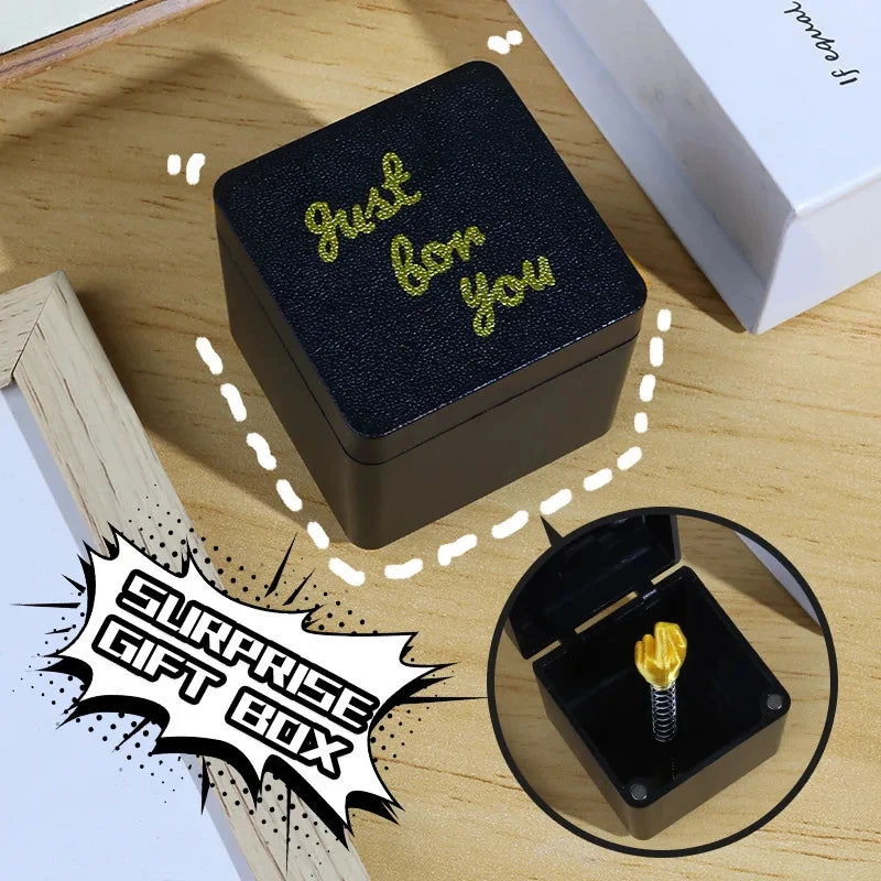 Christmas Interesting Prank Gift Middle Finger In