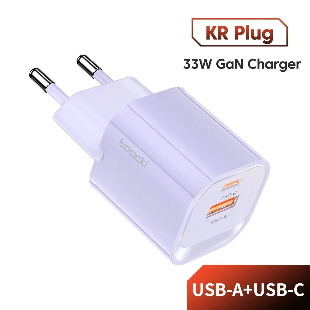 Toocki GaN USB Type C Charger Portable High Speed