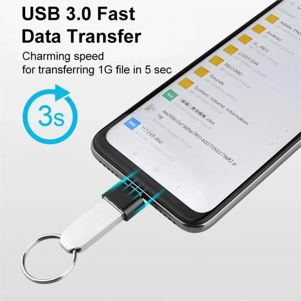 Mini Type - C to USB Adapter 3.0 USB - C Male OTG